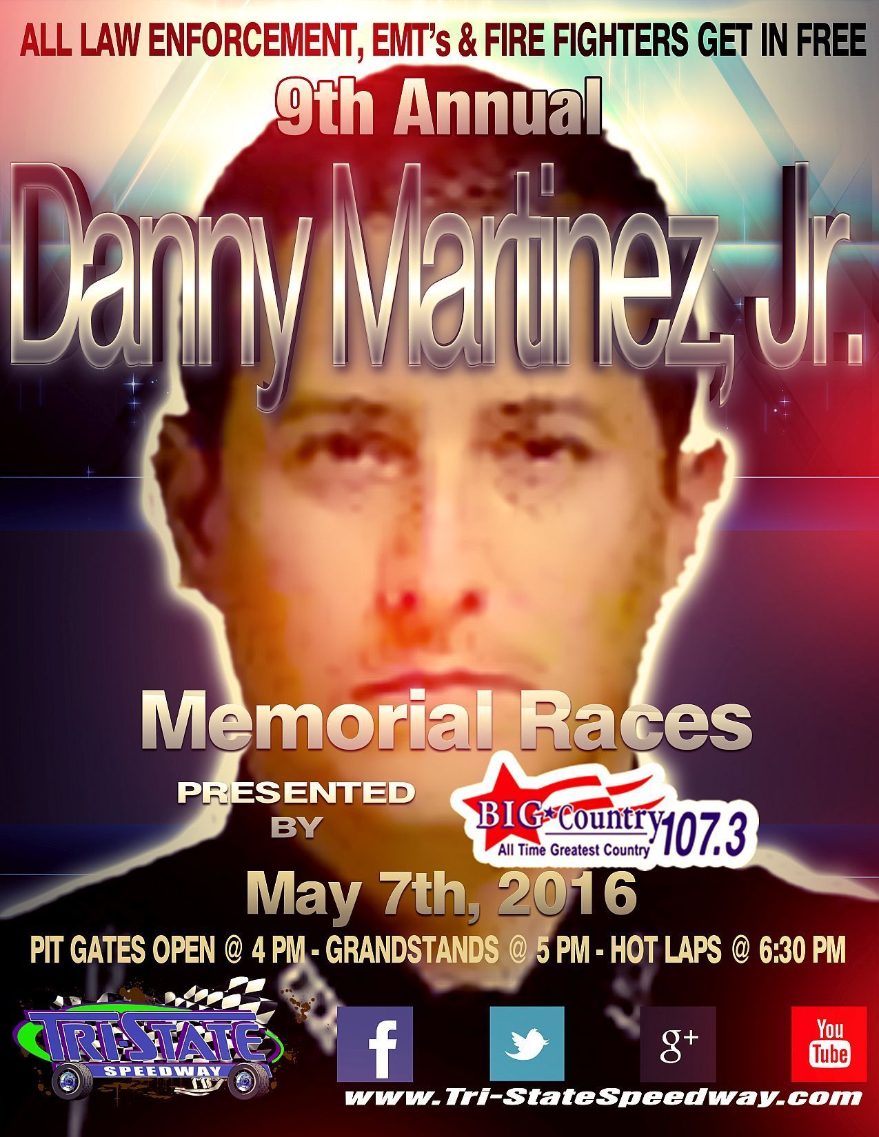 Rain Forces Postponement of Danny Martinez, Jr. Memorial Races