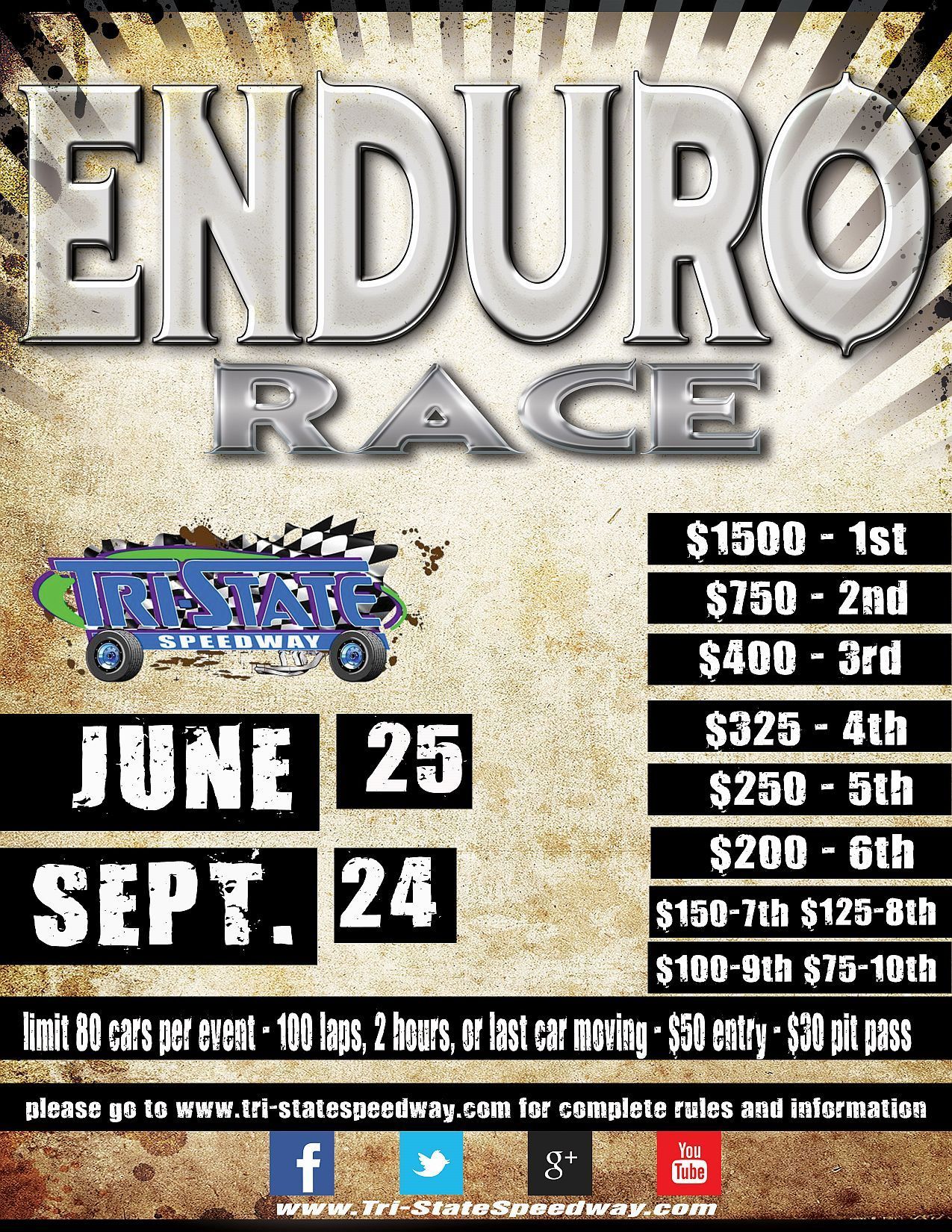 $1,500 to Win Enduro #1 - MOVED to June 25th