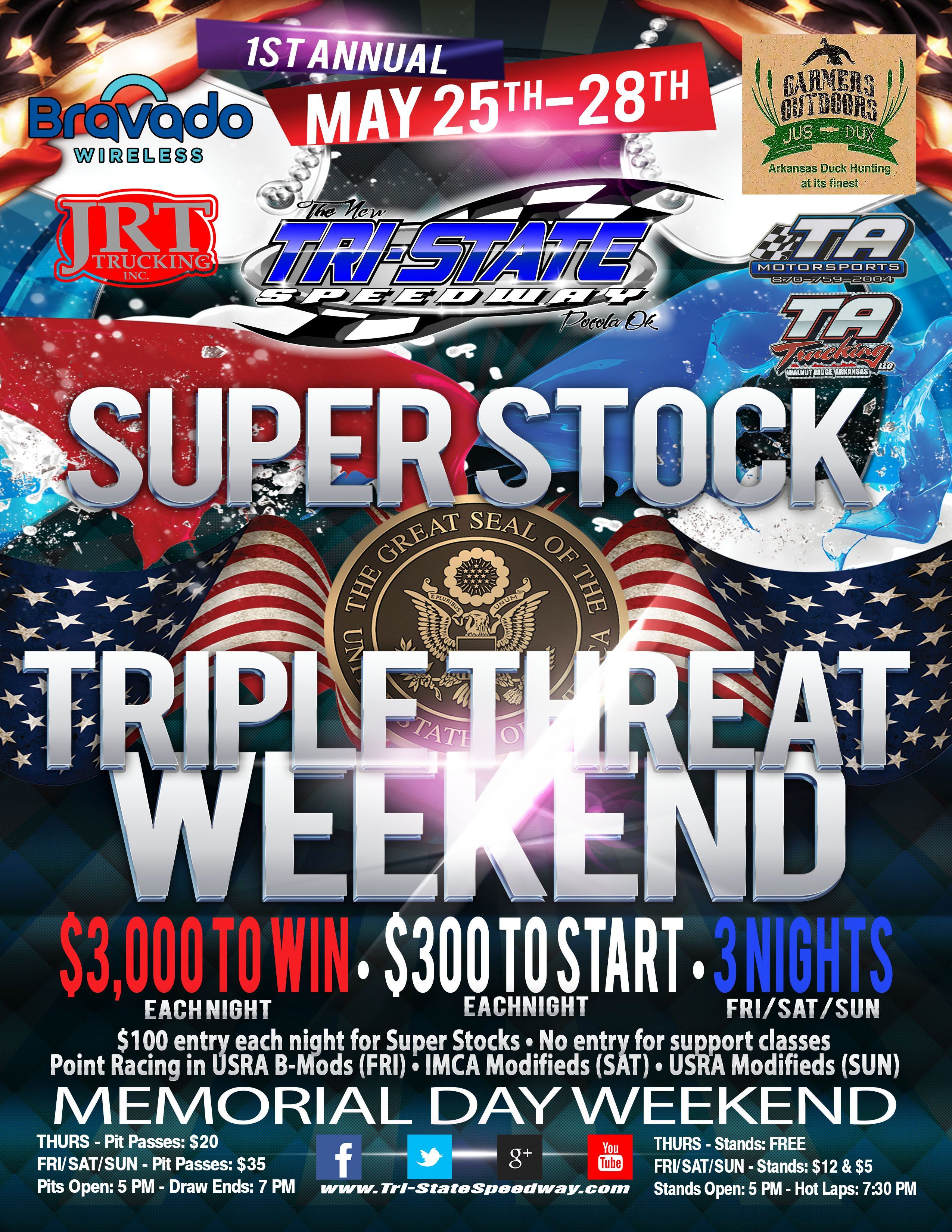 1st Annual Super Stock Triple Threat Weekend