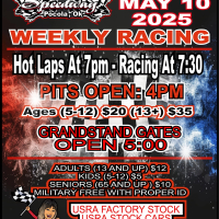 Mother's Day Special & USRA Weekly Point Racing