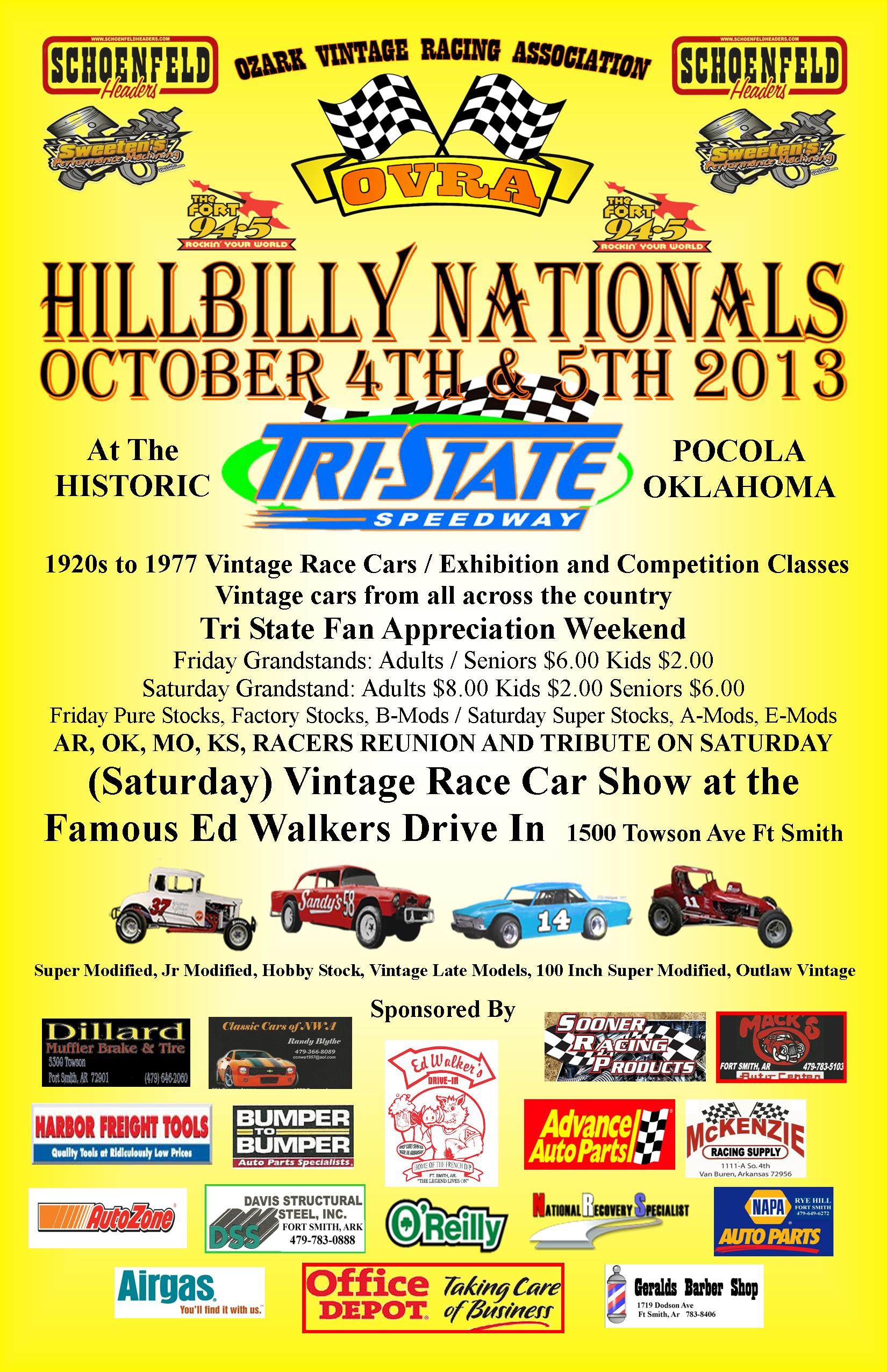2013 Hillbilly Nationals at Tri-State Speedway